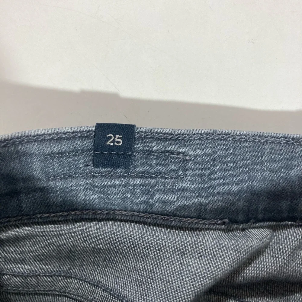 Citizens Of Humanity Rocket Crop High Rise Skinny Gray Stretch Jeans Size 24/25